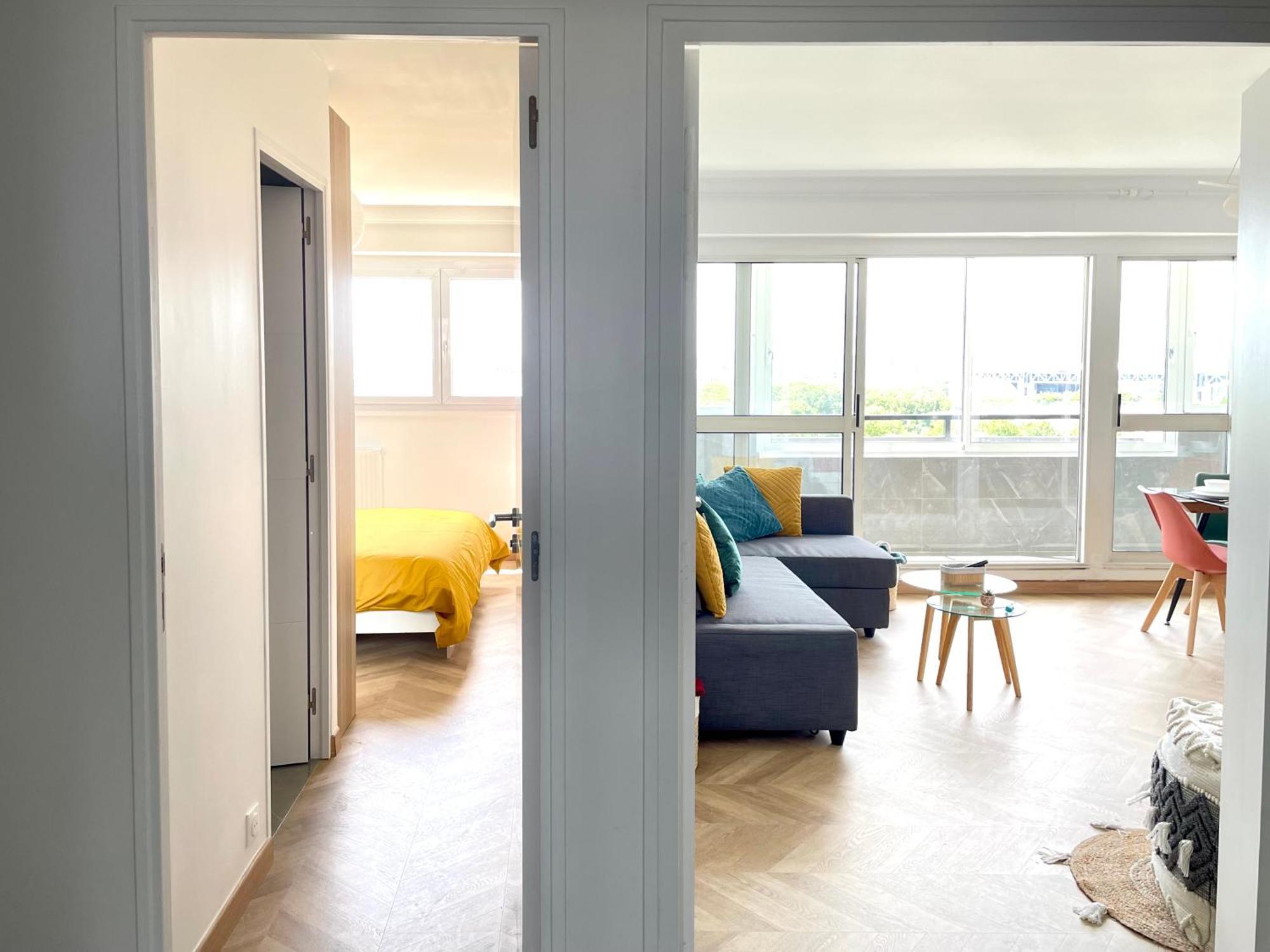 Paris Pantin Magnifique Appartement 4 Pieces De 108M2 Avec 2 Parking Interieur - Tres Cosy Pour 1 A 12 Personnes - Entierement Refait A Neuf Entire Apartment Luxurious And Warm - Pantin Paris 19 Eme Free Wifi Gratuit المظهر الخارجي الصورة